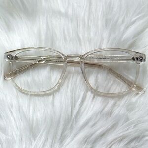 Clear Plastic Eyeglasses Frames Eyewear Unisex